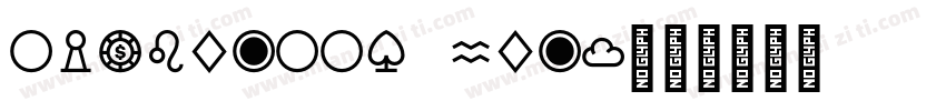 SymbolSSi Bold字体转换